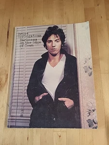 Letra del libro Bruce Springsteen Dark on the Edge of Town 1978 ORIGINAL  - Imagen 1 de 10