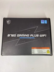 Nuovo MSi B760 Gaming Plus Wifi LGA 1700 ATX - Foto 1 di 6