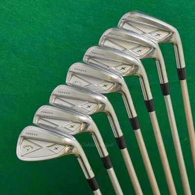 Callaway X Forged 2013 4-PW Iron Set KBS Tour C-Taper Steel Extra Stiff *Read* - Image 1 of 4