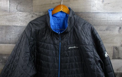 Eddie Bauer First Ascent Jacket Mens 2XL Tall Blue Reversible Pertex Quantum - Image 1 of 4