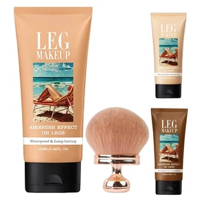 Body Makeup Foundation 100ml Concealer Cream For Leg Long-Wear Adaptable - Picture 1 of 14