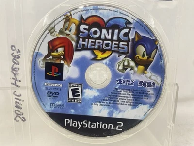 Sonic Heroes Greatest Hits (Sony PlayStation 2, 2005) Disc Only Tested & Working - Image 1 of 3
