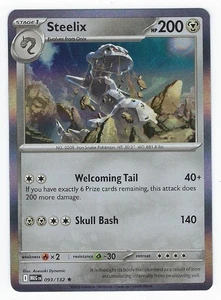 #093/132 Steelix Holo | ME01: Mega Evolution Near Mint or Better - Picture 1 of 2