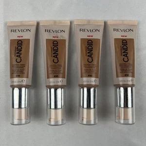 Menge 4 Revlon PhotoReady Candid Natural Finish Foundation #410 Toast - Bild 1 von 3