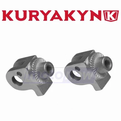 Kuryakyn Splined Footpeg Adaptor Mounts for 2012-2017 Triumph Rocket III ff Foto 1 de 4