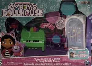 Gabby's Dollhouse Daniel James Catnip's Groovy Music Room Play Set - Foto 1 di 4