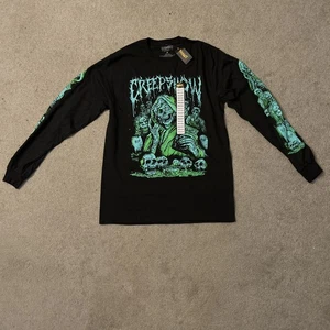 Camisa Creepshow negra manga larga para hombre M - Imagen 1 de 6