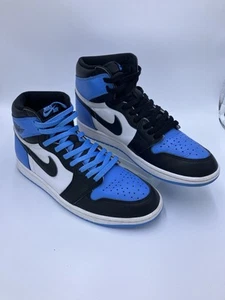 Nike Air Jordan 1 Retro Scarpe da Ginnastica OG High UNC Toe Uomo Taglia 9.5 UK 44.5 EU - Foto 1 di 21