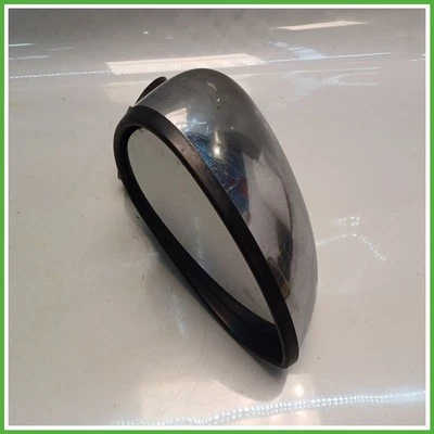 Specchio Specchietto Retrovisore DX CROMATO Elettrico FIAT 500 3P 2007 2015 - Immagine 1 di 4