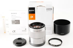 SONY E 50mm F1.8 OSS SEL 50F18 Silver AF Prime Lens 【N.MINT】From JAPAN #141 - Picture 1 of 13