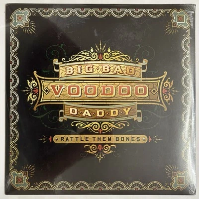 Big Bad Voodoo Daddy - Rattle Them Bones - New & Sealed Vinyl LP - Savoy Jazz - Image 1 of 2