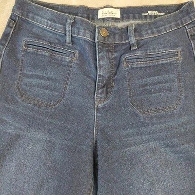 Nicole Miller Soho High Rise Skinny Jeans Dark Wash Women's Size 8 - Image 1 of 4