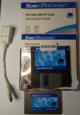 3Com 10/100 LAN PC Card - Image 1 of 4