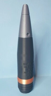Replica L70 Bofors shell, Full colour plus factory markings. 3D Printed.  202mm - Image 1 of 4