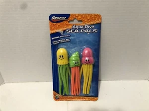 AQUA DIVE SEA PALS di Banzai Giocattoli Nuoto e Subacquei Nuovi in Confezione - Foto 1 di 1