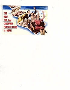 Warner Theatre Broadway New York Cinerama Urlaub Film Werbung Postkarte bb1 - Bild 1 von 2