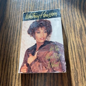 All the Man I'll Ever Need [Single] by Whitney Houston (Cassette, Apr-1991,... - Foto 1 di 3