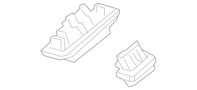 Mercedes Benz E43 AMG E400 E300 17-20 E350 2020 Rear Release Handle 099750360064 - Image 1 of 3