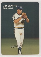 1984 Mother's Cookies Seattle Mariners Stadium Giveaway Jim Beattie #12