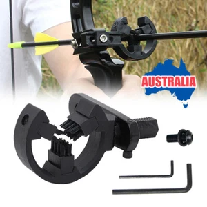 Brush Arrow Rest for Compound Bow Recurve Bow Hunting Shooting R/L Hand Black - Picture 1 of 13