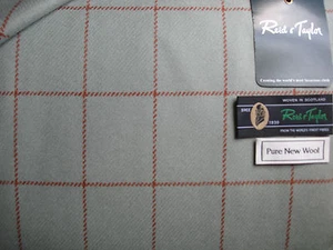 Reid & Taylor 100% PUER NEW WOOL COATING FABRI AS MELTON MADE IN SCOTLAND- 2.5 m - Picture 1 of 1