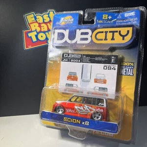 JADA TOYS DUB CITY2004 #094 SCION xB RED PAINT 1:64 NISP (DAMAGED CARD) - Picture 1 of 9