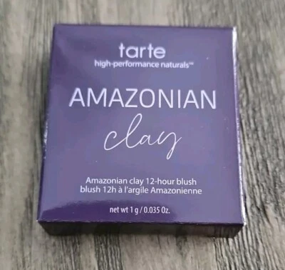 NEW NIB Tarte Amazonian Clay 12-Hr Blush BLUSHING BRIDE MINI 1g/0.035oz AUTHNTIC - Image 1 of 3