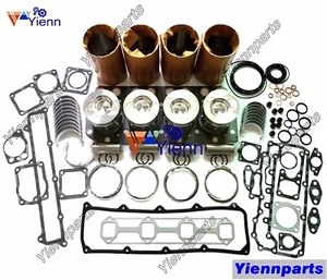 For Yanmar 4TN100-RJB 4TN100 4TN100E Engine Overhaul Rebuild Kit Repair Parts - Picture 1 of 6