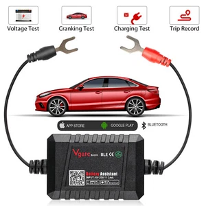 6~20V Car Battery Monitor Tester 4.0 Voltage Meter Tester Analyzer BT - Foto 1 di 14