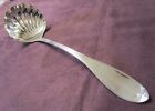 OVAL Oyster or Bouillon Ladle Fluted Bowl Civil War Era Silverplate 1862       B