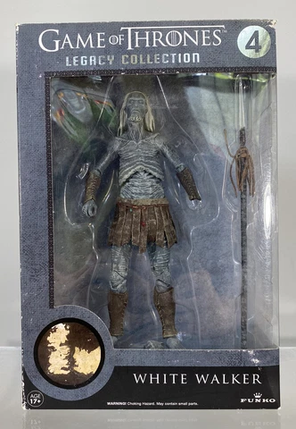 Funko Legacy Collection Game Of Thrones White Walker 6” Figure #4 Box As-Is Hand Cover