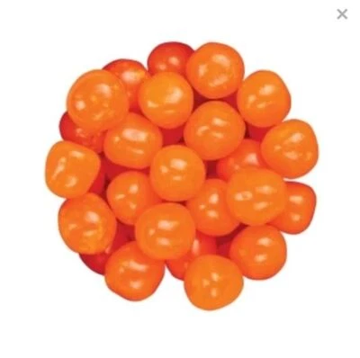 Bolas agrias de fruta naranja - Caramelo naranja - Caramelo duro - por NY Spice - ENVÍO GRATUITO Foto 1 de 3