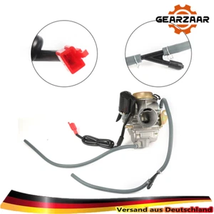 ✅ Vergaser 24mm komplett mit E-Choke China 4-Takt für Roller GY6 125ccm REX RS - Bild 1 von 12