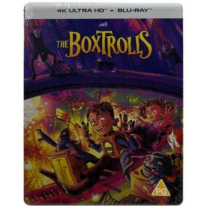 The Boxtrolls 4K + Blu-Ray Steelbook - UK Release Limited Edition - Picture 1 of 2