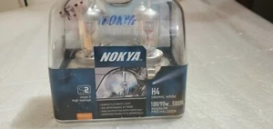 Nokya H4 Cosmic White S2 Headlight magnum pro Halogen Light Bulb 1 Pair NOK8013 - Picture 1 of 3