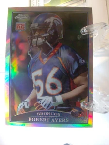 2009 Topps Chrome #TC204 - Robert Ayers RC - Denver Broncos (97305) - Picture 1 of 2