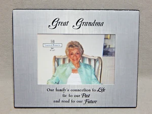 NWT Ganz Treasured Memories Great Grandma Metal picture frame 4' x 6" - Picture 1 of 14