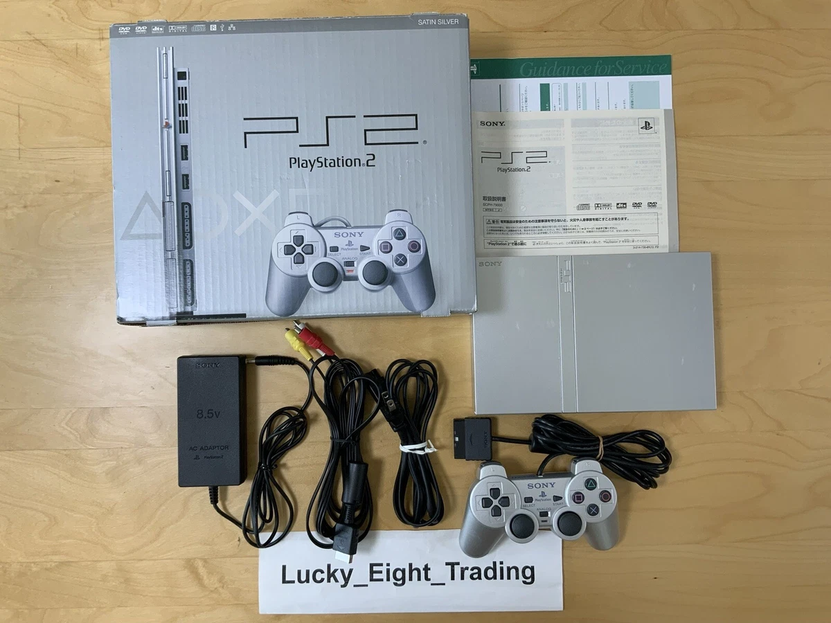 PlayStation 2 - Slim NTSC-J Silver Video Game Consoles for sale | eBay