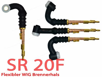 WP20F Flexibler Brennerhals SR/HP/SB-20F WIG Brennerkörper SR-20 SR20F Torch 20
