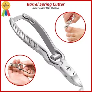 Barrel Spring Chiropody Toenail Cutter Heavy Duty For Thick Nails Clipper Nipper - Picture 1 of 7