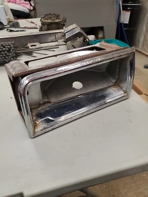 Olds Cutlass F-85 GM 1965 luz trasera izquierda carcasa cromada luz trasera LH 65 Foto 1 de 4