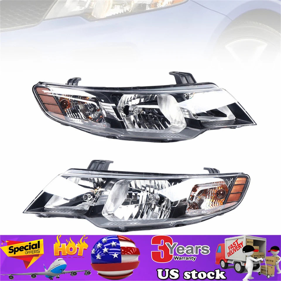 For 2010 11 2012 2013 Kia Forte/Forte Koup Sedan 4-Door 2.0L Headlights Assembly - Image 1 of 4