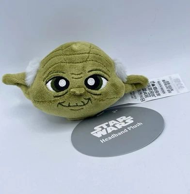 2025 Parques Disney Star Wars Crie Sua Própria Tiara - YODA - Pelúcia Nova com Etiquetas - Imagem 1 de 4