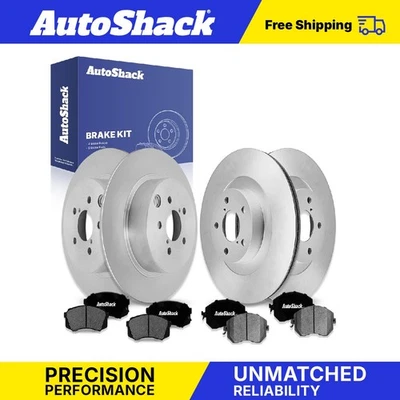 Front Rear Brake Rotors Ceramic Pads for Subaru Forester XV Crosstrek 2.5L Foto 1 de 4