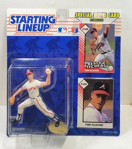 1993 STARTAUFSTELLUNG KENNER NEU IN VERPACKUNG TOM GLAVINE ATLANTA BRAVES NEU IN VERPACKUNG KOSTENLOSER VERSAND - Bild 1 von 1