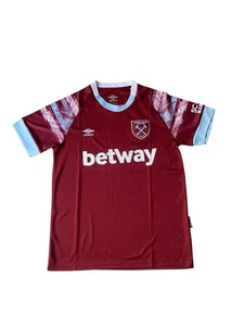 Umbro West Ham United Shirt Mens Medium 2022/23 Home  - Picture 1 of 13