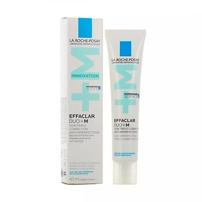 WIE ZEIGEN 40 ml-La-Roche-Posay! Effaclar Duo+M Gesichtscreme gegen Unreinheiten 1~3 Stk