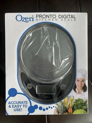 Báscula de cocina multifuncional digital Ozeri Pronto nueva en caja precisa fácil de usar Foto 1 de 3