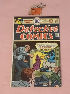 DETECTIVE COMICS #453 (1975) CÓMIC ASESINATO DE BATMAN DC EDAD DE BRONCE - Imagen 1 de 8