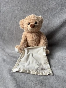 GUND Baby Peek-A-Boo Teddybär animiertes Stofftier weiches Plüschtier - funktionstüchtig - Bild 1 von 12